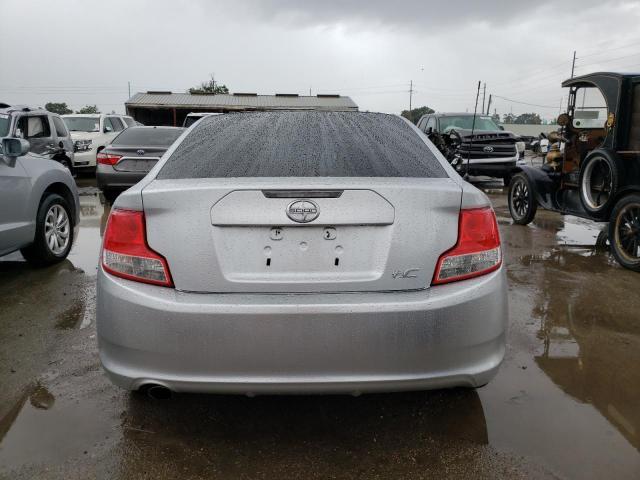JTKJF5C73C3026340 - 2012 TOYOTA SCION TC SILVER photo 6