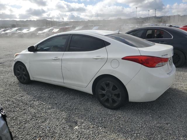 5NPDH4AE6BH036549 - 2011 HYUNDAI ELANTRA GLS WHITE photo 2