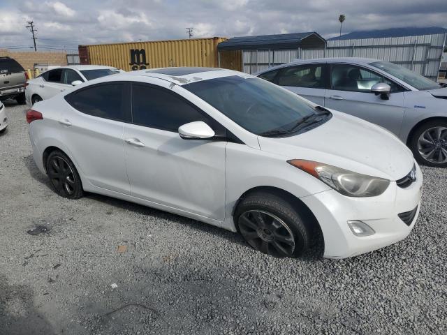 5NPDH4AE6BH036549 - 2011 HYUNDAI ELANTRA GLS WHITE photo 4