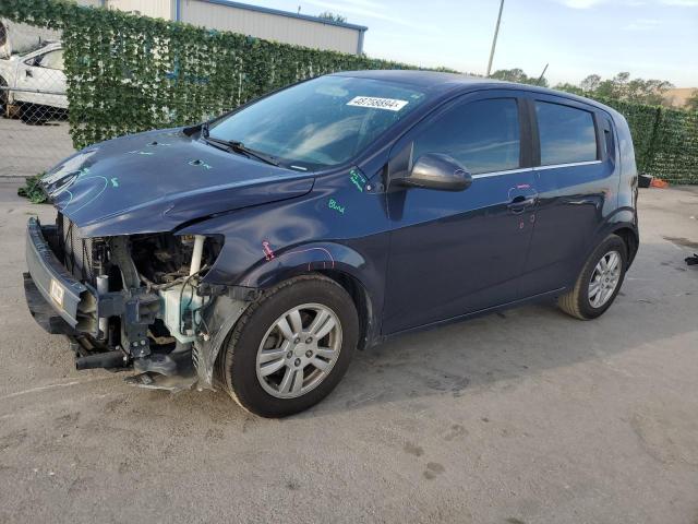 1G1JC6SH8G4116253 - 2016 CHEVROLET SONIC LT BLUE photo 1