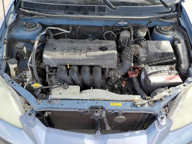 2T1LR32E76C563381 - 2006 TOYOTA COROLLA MA BASE BLUE photo 11