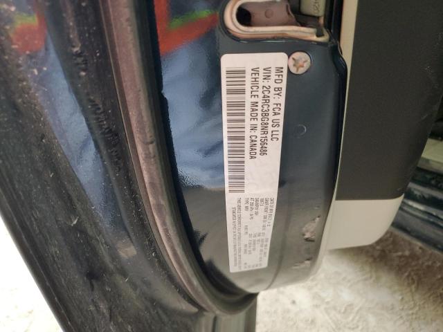 2C4RC3BG8NR156486 - 2022 CHRYSLER PACIFICA TOURING L 蓝色 照片 13