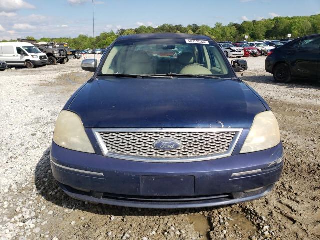 1FAHP28126G103790 - 2006 FORD FIVE HUNDR LIMITED BLUE photo 5