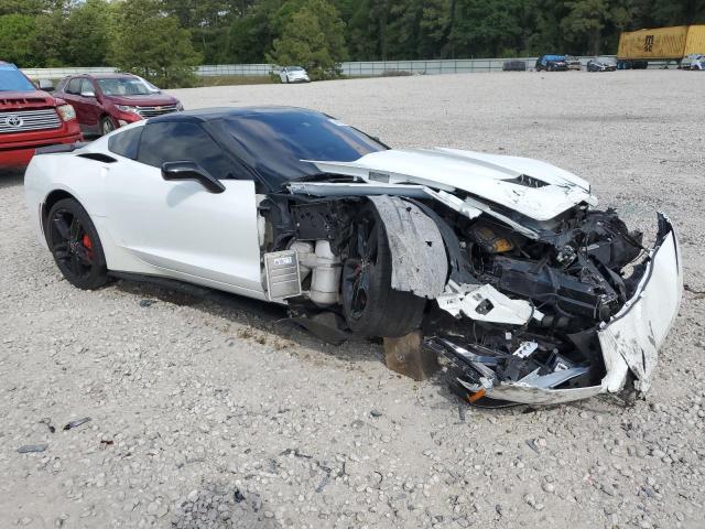 1G1YK2D74E5125439 - 2014 CHEVROLET CORVETTE STINGRAY Z51 2LT WHITE photo 4