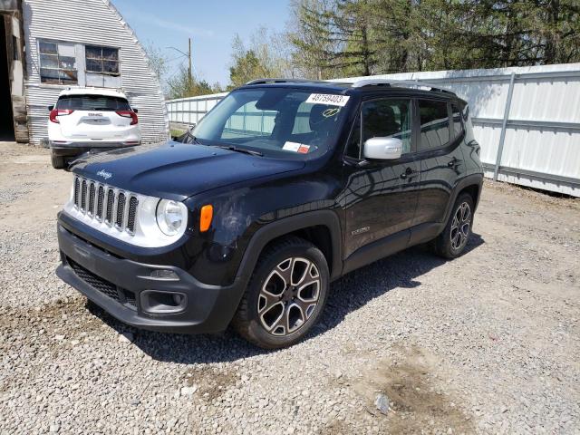 ZACCJADT9GPC82664 - 2016 JEEP RENEGADE LIMITED BLACK photo 1