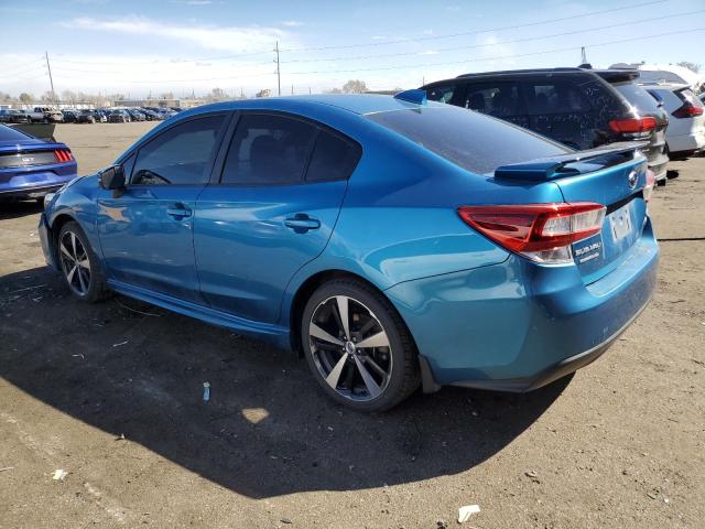 4S3GKAK61J3604687 - 2018 SUBARU IMPREZA SPORT BLUE photo 2