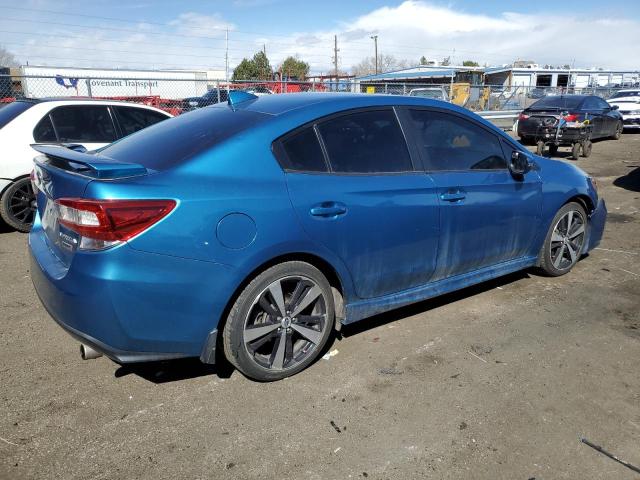 4S3GKAK61J3604687 - 2018 SUBARU IMPREZA SPORT BLUE photo 3