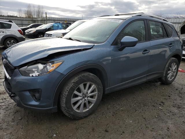 JM3KE4BE6E0426686 - 2014 MAZDA CX-5 SPORT BLUE photo 1