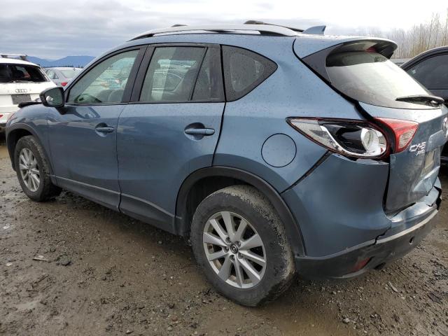 JM3KE4BE6E0426686 - 2014 MAZDA CX-5 SPORT BLUE photo 2