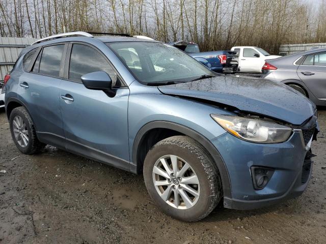 JM3KE4BE6E0426686 - 2014 MAZDA CX-5 SPORT BLUE photo 4