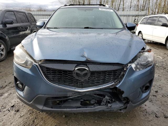 JM3KE4BE6E0426686 - 2014 MAZDA CX-5 SPORT BLUE photo 5