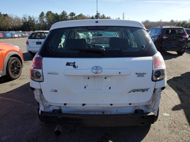 2T1KR32E17C661755 - 2007 TOYOTA COROLLA MA XR WHITE photo 6