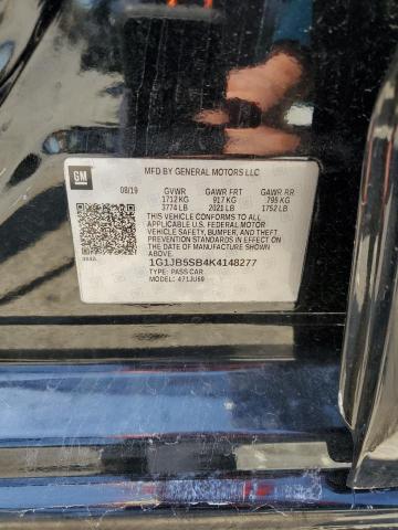 1G1JB5SB4K4148277 - 2019 CHEVROLET SONIC LS 黑色 照片 12