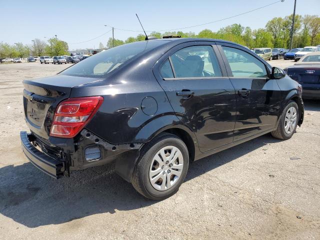 1G1JB5SB4K4148277 - 2019 CHEVROLET SONIC LS 黑色 照片 3