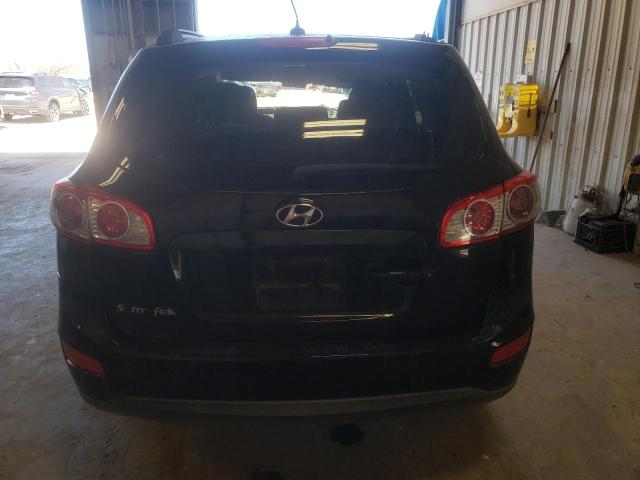 5XYZG3AB4CG129393 - 2012 HYUNDAI SANTA FE GLS BLACK photo 6