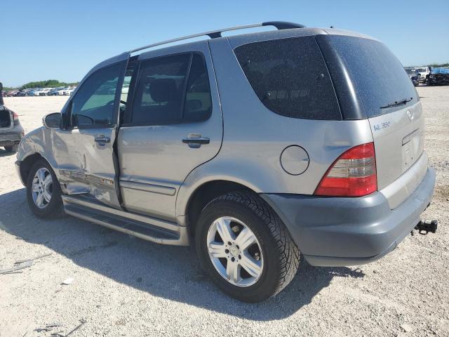 4JGAB57E85A554476 - 2005 MERCEDES-BENZ ML 350 SILVER photo 2