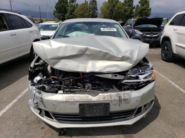 3VW2K7AJXBM336691 - 2011 VOLKSWAGEN JETTA BASE 银色 照片 5