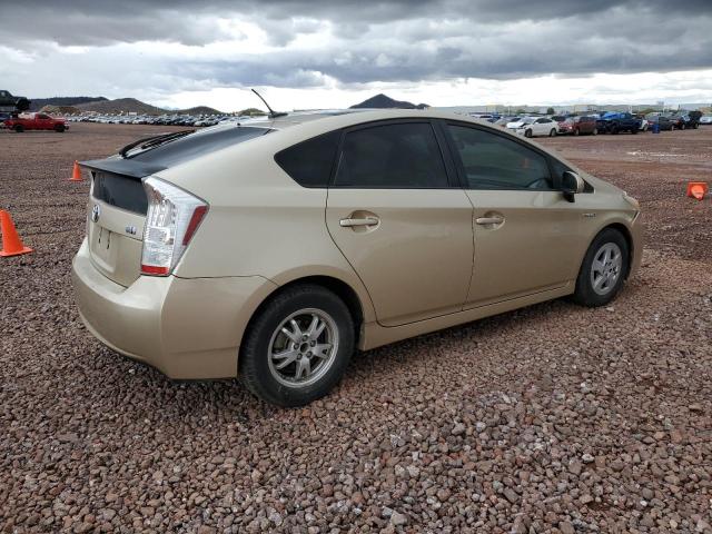 JTDKN3DU5B1452127 - 2011 TOYOTA PRIUS GOLD photo 3