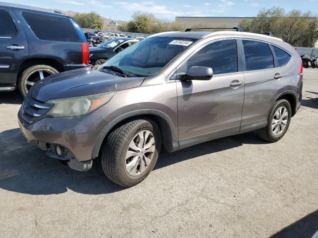 5J6RM3H70DL025249 - 2013 HONDA CR-V EXL GRAY photo 1