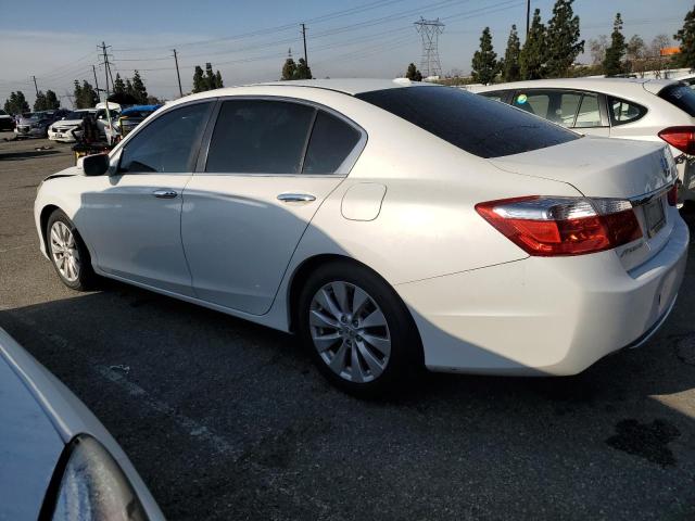 1HGCR2F89DA054510 - 2013 HONDA ACCORD EXL WHITE photo 2