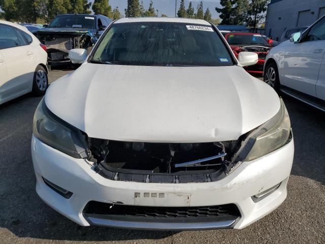 1HGCR2F89DA054510 - 2013 HONDA ACCORD EXL WHITE photo 5