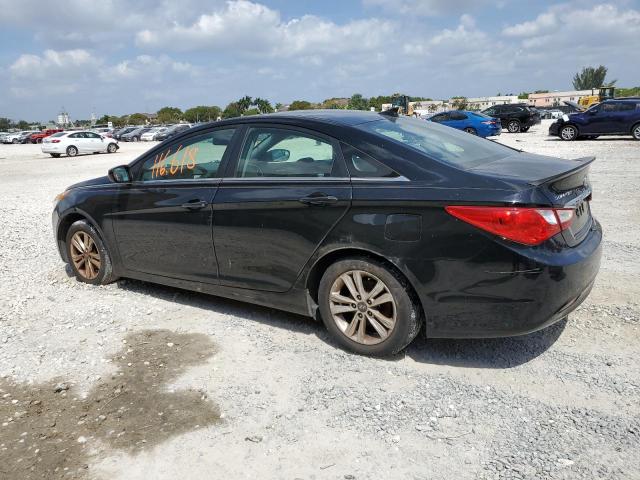 5NPEB4AC2DH681433 - 2013 HYUNDAI SONATA GLS BLACK photo 2