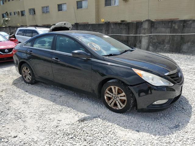 5NPEB4AC2DH681433 - 2013 HYUNDAI SONATA GLS BLACK photo 4