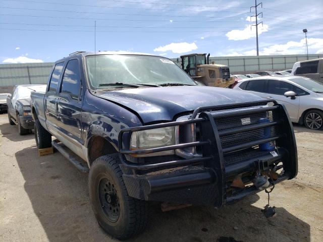 1FTSW31P44EA66208 - 2004 FORD F-350 SRW SUPER DUTY BLUE photo 4