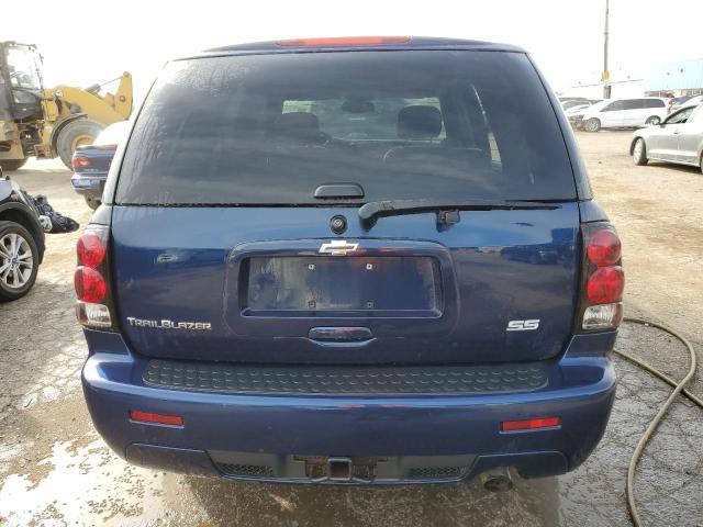 1GNET13H382244639 - 2008 CHEVROLET TRAILBLAZE SS BLUE photo 6