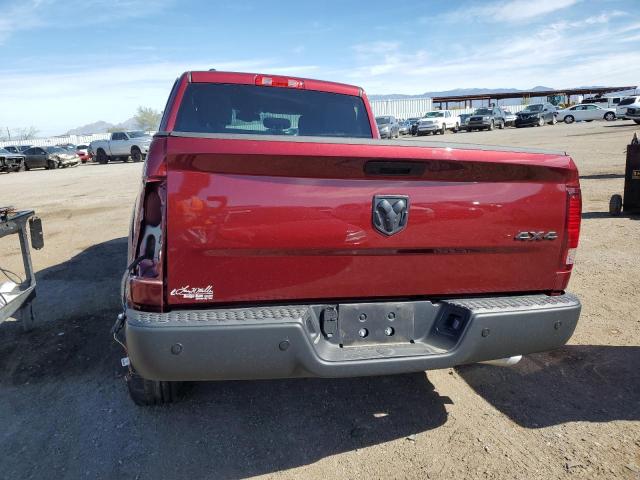 1C6RR7GG9NS177190 - 2022 RAM 1500 CLASS SLT RED photo 6