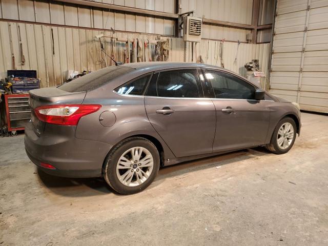 1FAHP3H28CL476270 - 2012 FORD FOCUS SEL GRAY photo 3