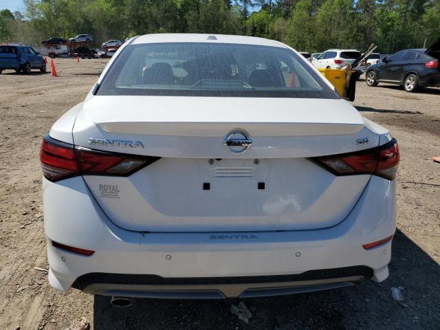 3N1AB8DV8PY320317 - 2023 NISSAN SENTRA SR WHITE photo 6