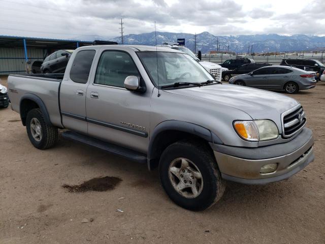 5TBBT44121S185279 - 2001 TOYOTA TUNDRA ACCESS CAB GRAY photo 4