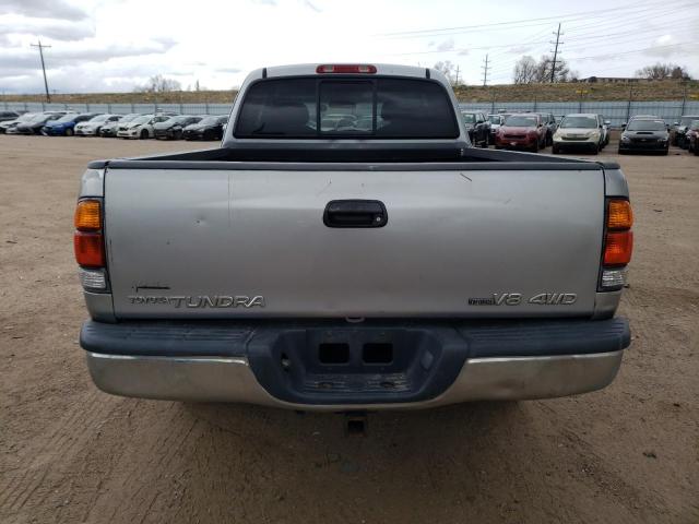 5TBBT44121S185279 - 2001 TOYOTA TUNDRA ACCESS CAB GRAY photo 6