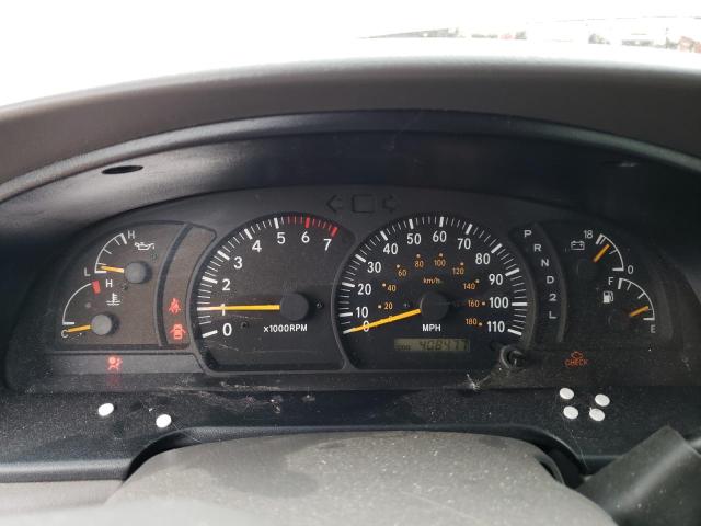 5TBBT44121S185279 - 2001 TOYOTA TUNDRA ACCESS CAB ნაცრისფერი ფოტო 9