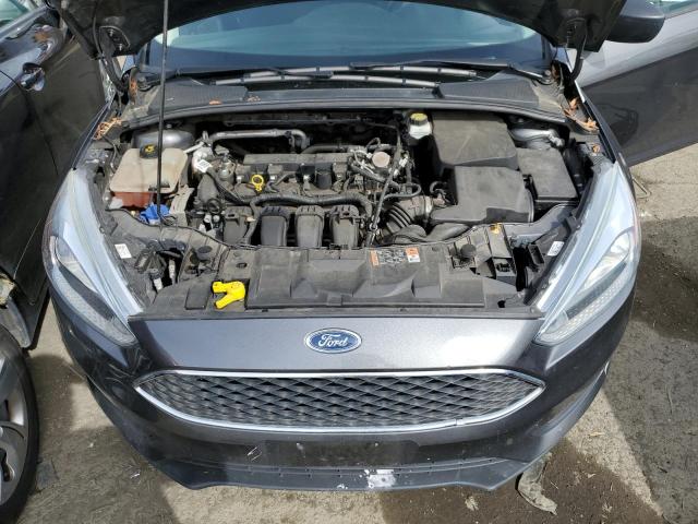 1FADP3E29HL285211 - 2017 FORD FOCUS S GRAY photo 11