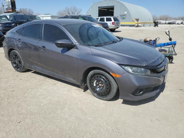 19XFC2F80LE020206 - 2020 HONDA CIVIC SPORT GRAY photo 4