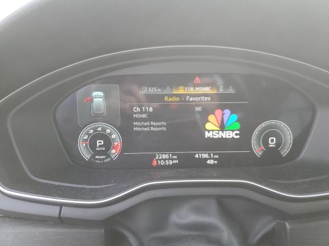 WA18AAF48MA065270 - 2021 AUDI A4 ALLROAD PREMIUM PLUS GRAY photo 9