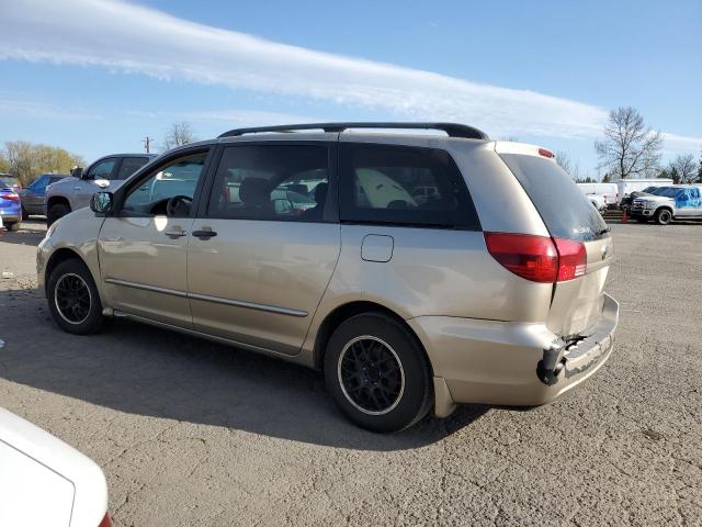 5TDZA23C54S085667 - 2004 TOYOTA SIENNA CE BEIGE photo 2