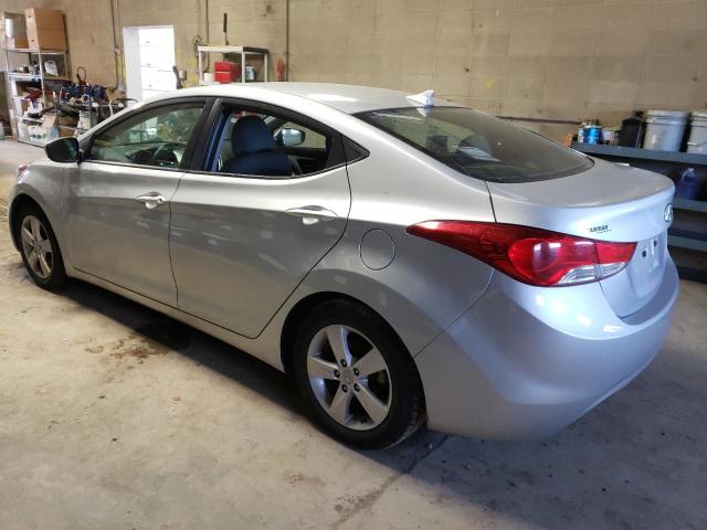 5NPDH4AE5DH270569 - 2013 HYUNDAI ELANTRA GLS SILVER photo 2