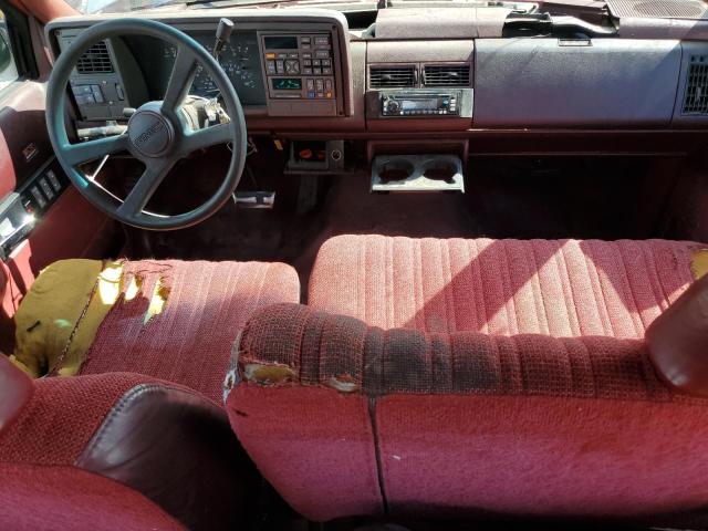 2GTEC19K6P1515879 - 1993 GMC SIERRA C1500 RED photo 8