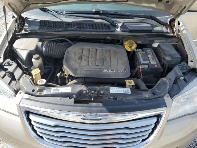 2C4RC1BG2ER157041 - 2014 CHRYSLER TOWN & COU TOURING BEIGE photo 12