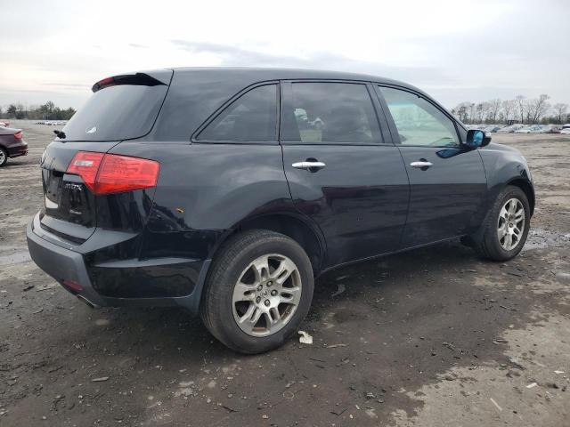 2HNYD28649H534231 - 2009 ACURA MDX TECHNOLOGY BLACK photo 3