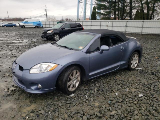 4A3AL35T87E044290 - 2007 MITSUBISHI ECLIPSE SPYDER GT BLUE photo 1