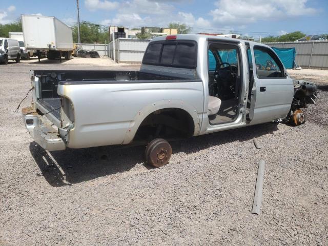 5TEGN92N42Z122229 - 2002 TOYOTA TACOMA DOUBLE CAB PRERUNNER SILVER photo 3