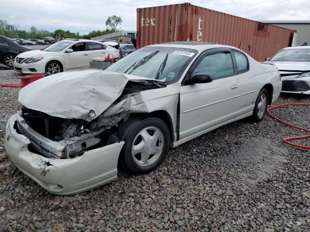 2G1WX12K139290908 - 2003 CHEVROLET MONTE CARL SS WHITE photo 1