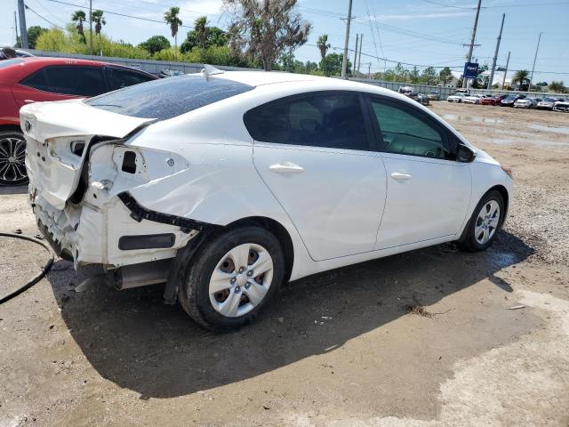 KNAFX4A61F5330853 - 2015 KIA FORTE LX WHITE photo 3