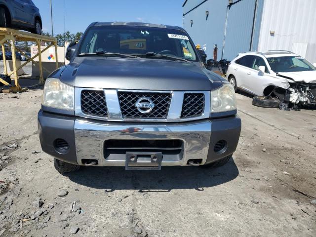 1N6AA07B15N523866 - 2005 NISSAN TITAN XE CHARCOAL photo 5