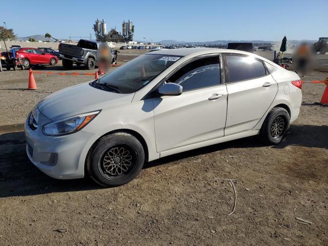 KMHCT4AE2GU976947 - 2016 HYUNDAI ACCENT SE GRAY photo 1