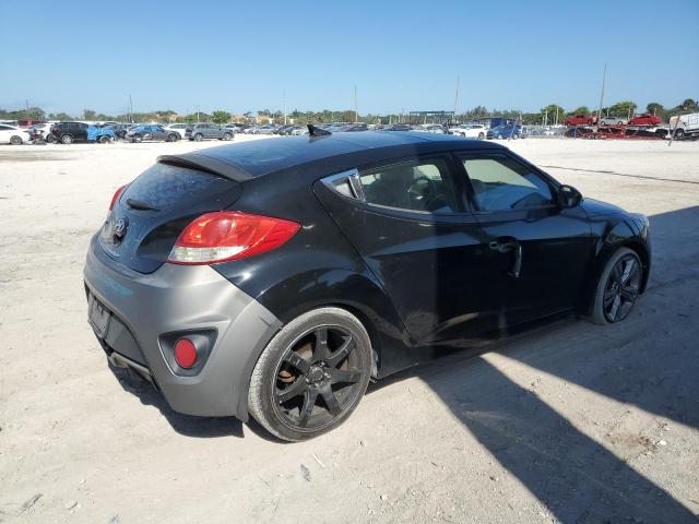 KMHTC6AD1DU111014 - 2013 HYUNDAI VELOSTER BLACK photo 3